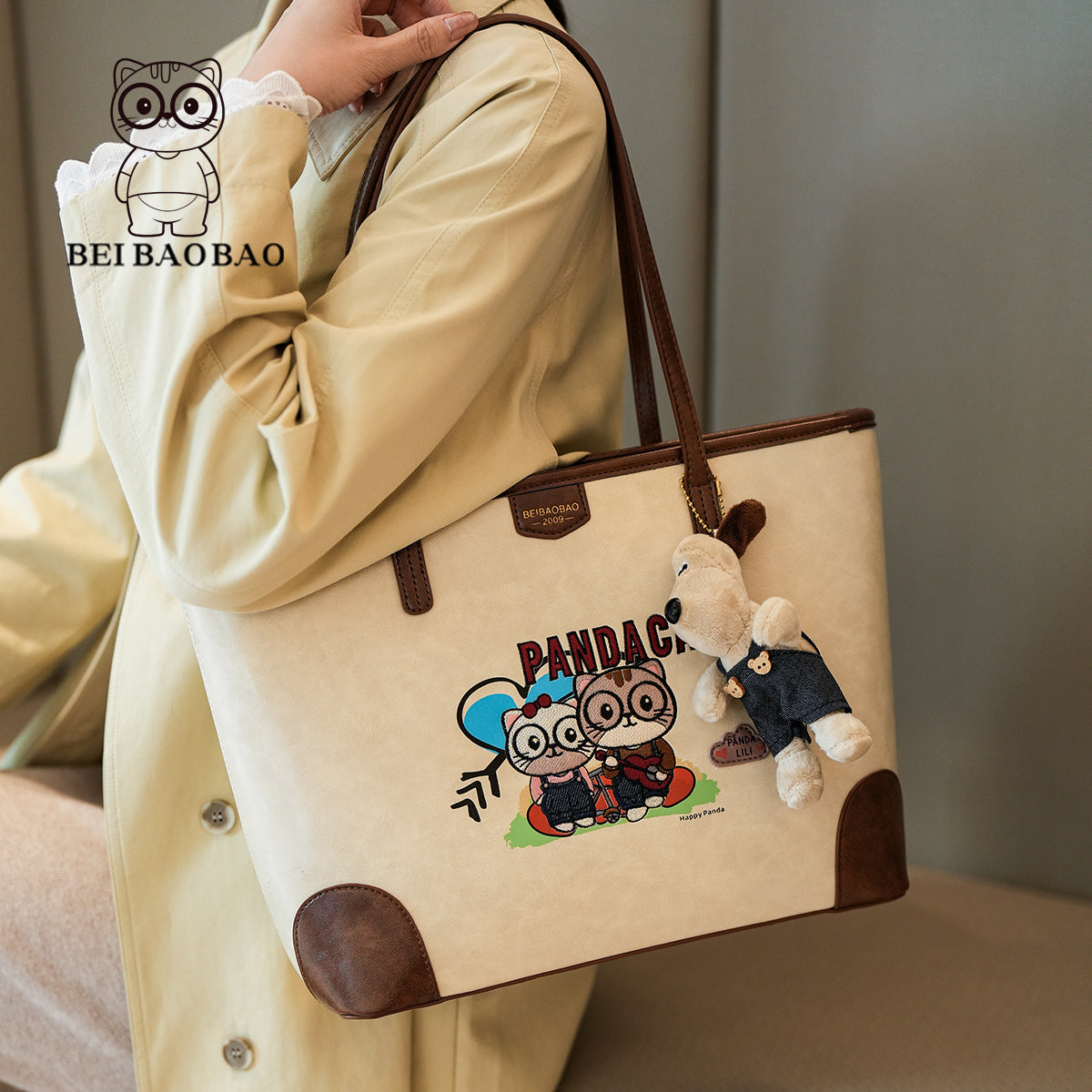 Women's Source Cartoon Portable Large Capacity One Women's Shoulder Bag