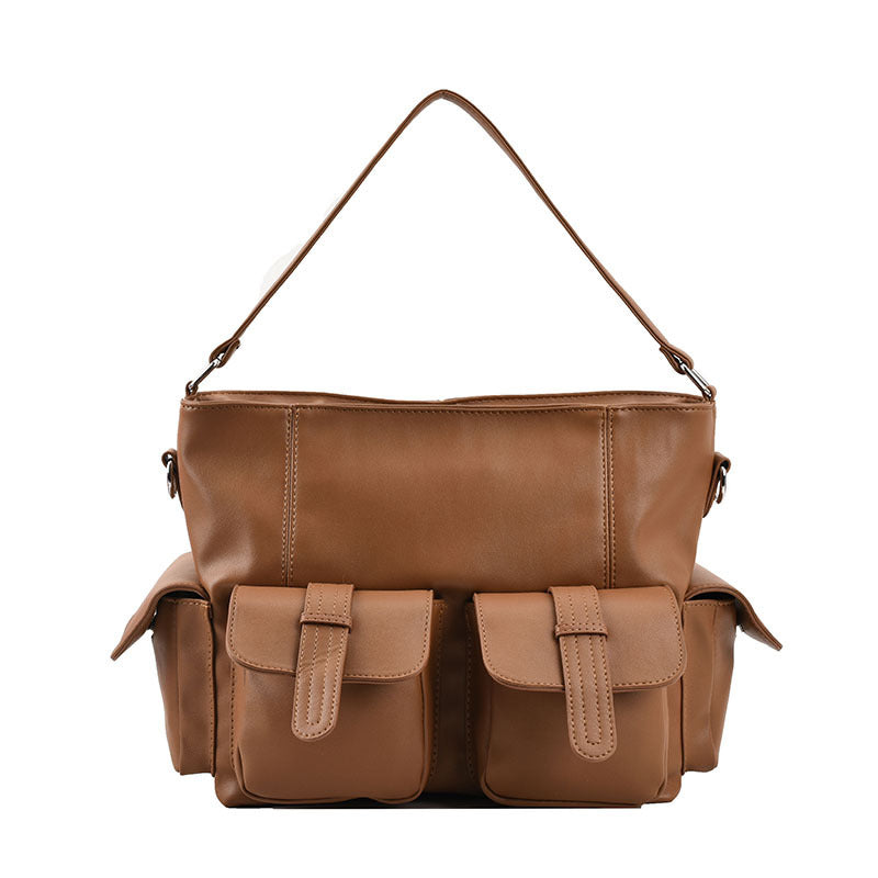 Women's Niche Autumn Fashion Texture Underarm Bags