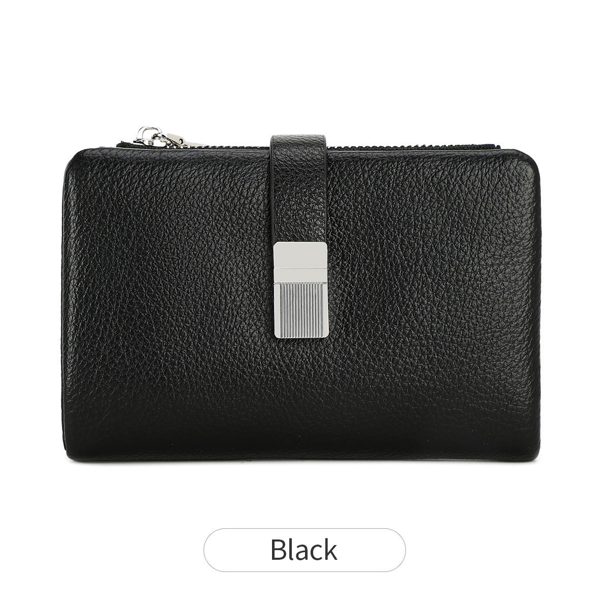 Women's Short Soft Leather Fashion Simple Large Ladies Wallet