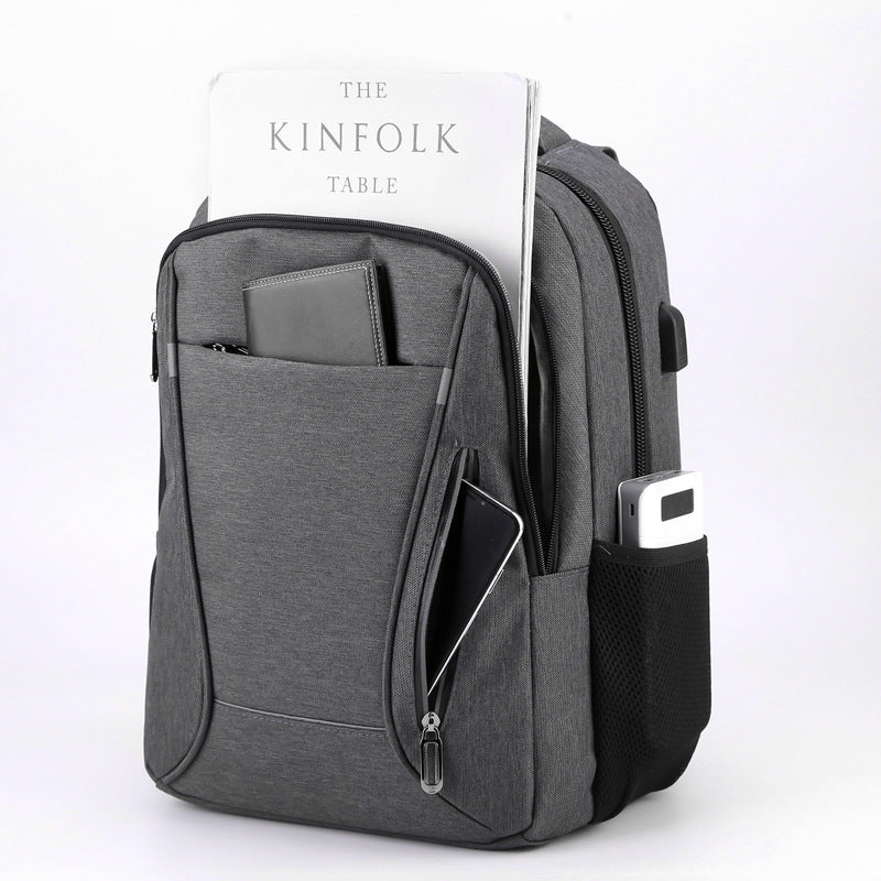 Men's Large Capacity Business Commute Multifunctional Computer Backpacks