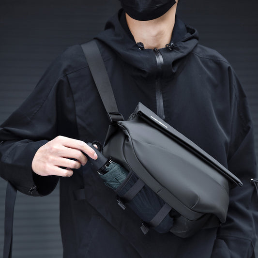 Men's Large Capacity Fashion Motorcycle Cycling Men's Chest Bags