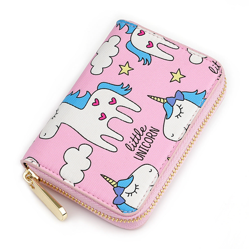 Beautiful Women's Short Clutch Cross Pattern Ladies Wallet