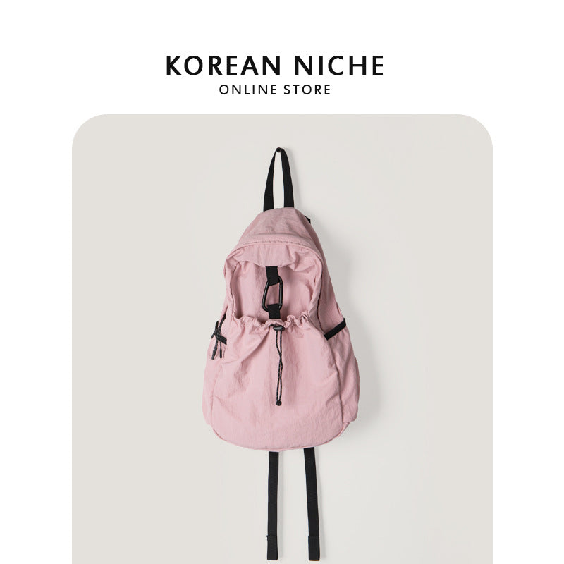 Leisure Wind Large Pocket Nylon Cloth Backpacks