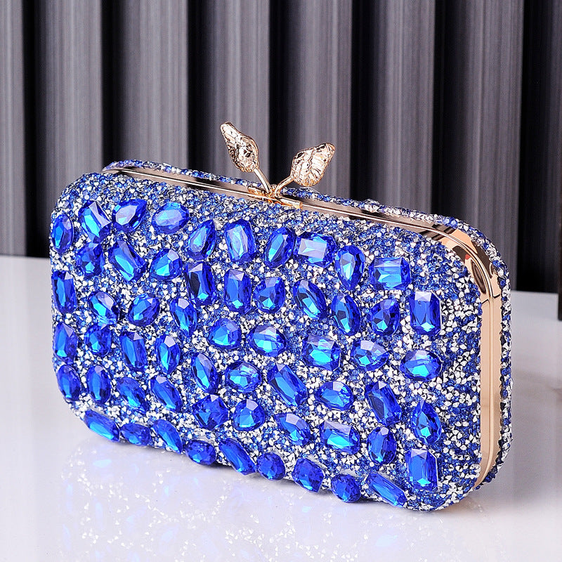 Color Resin Drill Dress Garment Popular Advanced Evening Bags