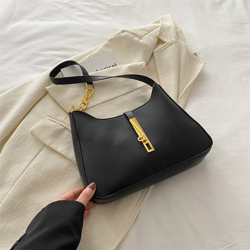 Women's High-grade Simple Commute Texture Niche Underarm Women's Shoulder Bag