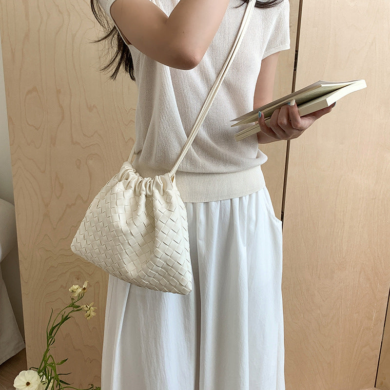 Elegant Fashion Drawstring Cloud Summer Commute Minimalist Bags