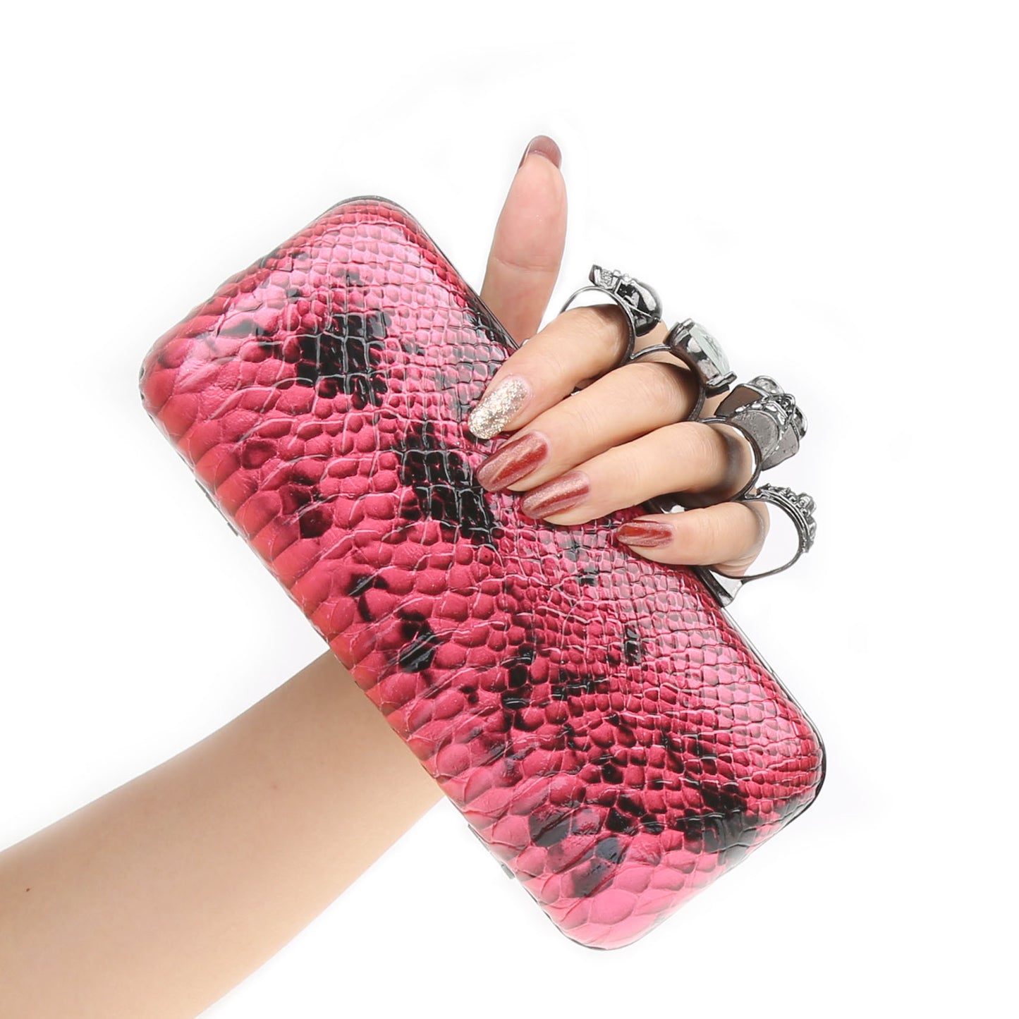 Fashion Ghost Head Skeleton Popular Clutch Evening Bags