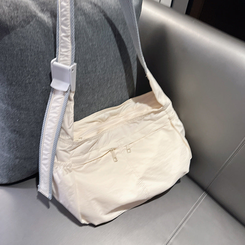 Sunscreen Waterproof Light Canvas Large Capacity Shoulder Bags