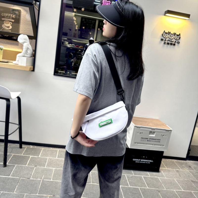 Women's & Men's & Spring Waterproof Nylon Dumpling Fashion Work Crossbody Bags