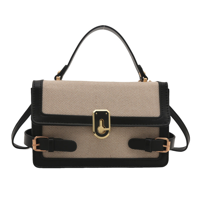Popular Summer Trend Contrast Color Western Women's Shoulder Bag