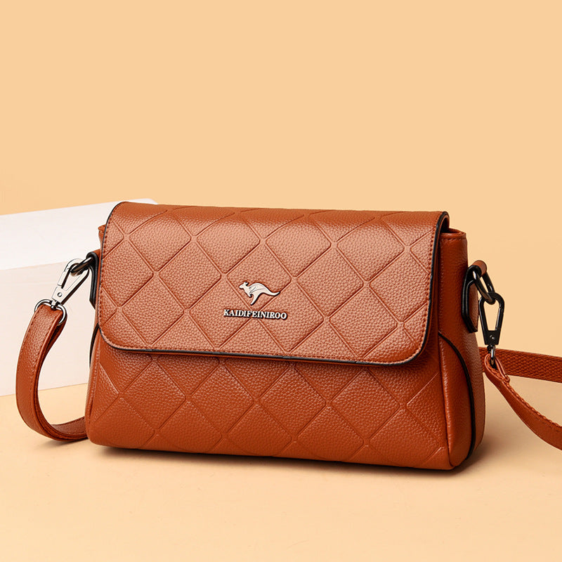 Women's Elegant Trendy Fashion Embossing Mother Bags