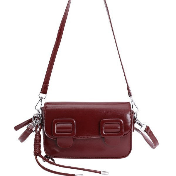 Winter Fashionable Simple Elegant Light Luxury Minority Texture Small Square Bags