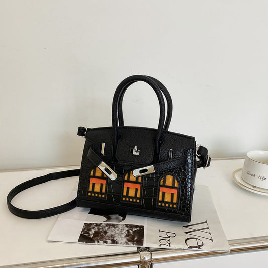 Classic House Platinum Female Summer Crocodile Handbags