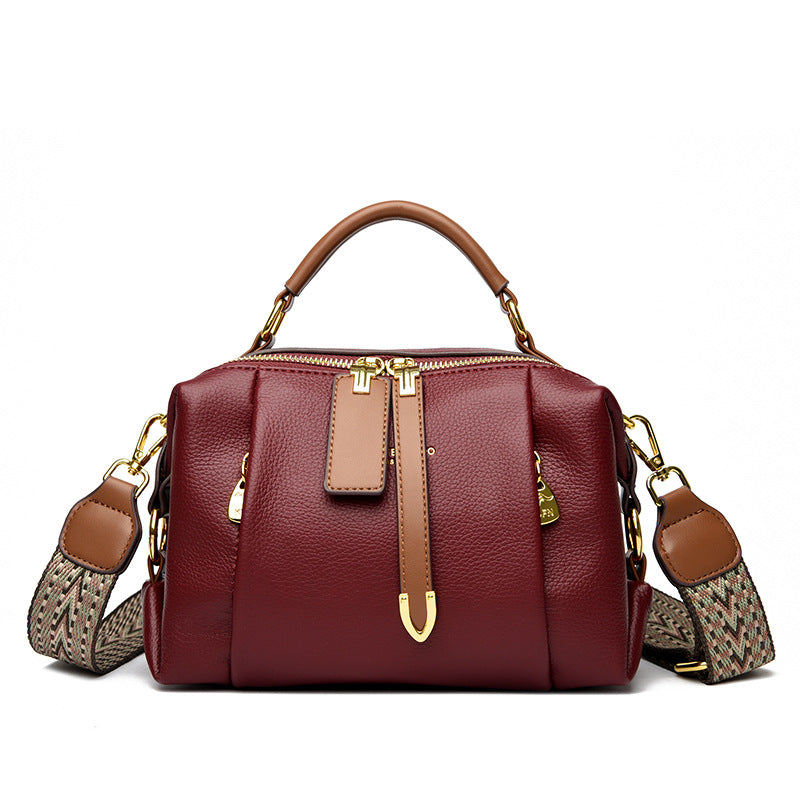 Women's Stylish New Fashion Color Contrast Crossbody Bags