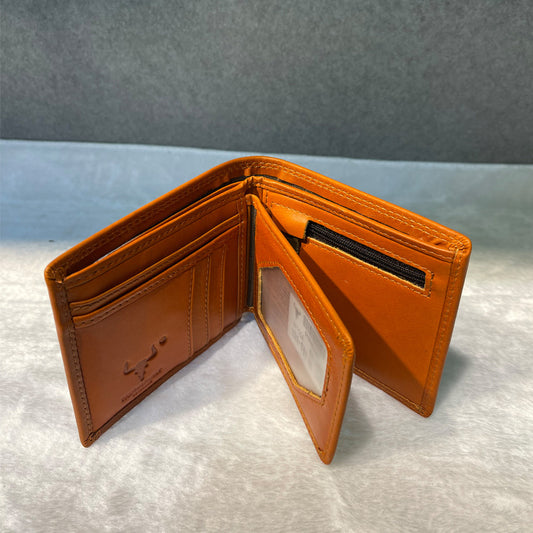 Men's Loose-leaf Multiple Slots Large Capacity Retro Men's Wallets