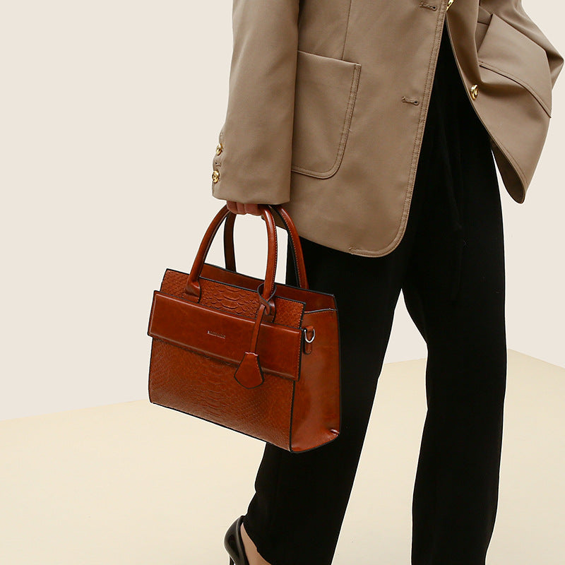 Texture Dinner Commuter Embroidery Thread Popular Crossbody Bags