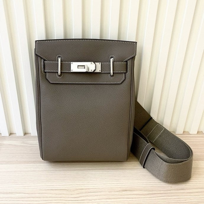 First Layer Cowhide Kelly Unisex Fashion Waist Packs