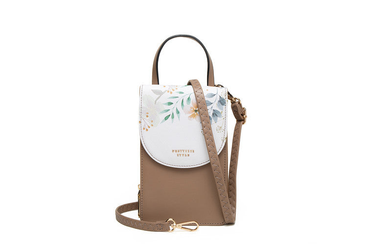 Simple Mobile Printed Touch Screen Mini Ladies Wallets