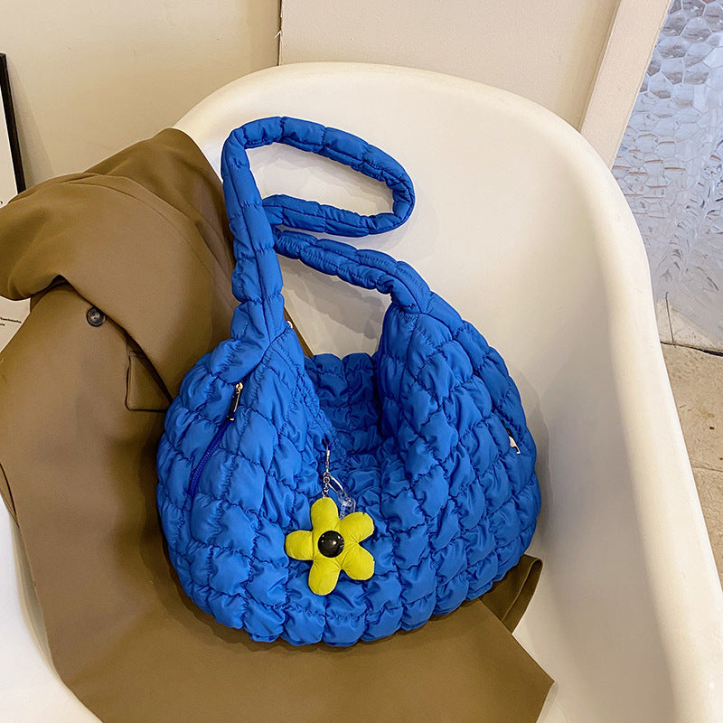 Cloud Pleated Large Korean Fashion Capacity Shoulder Bags