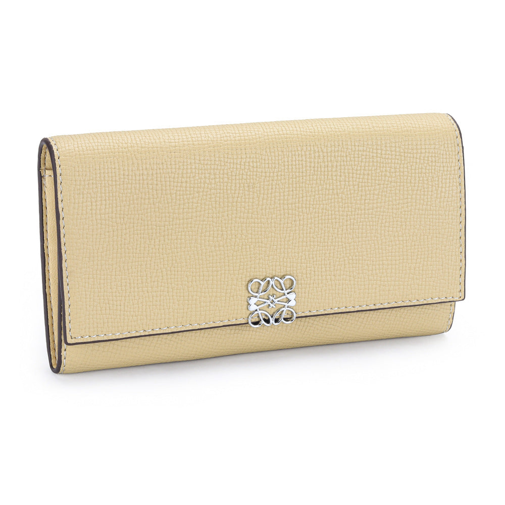 Women's Long Cowhide Hand Holding Large Capacity Multiple Ladies Wallet