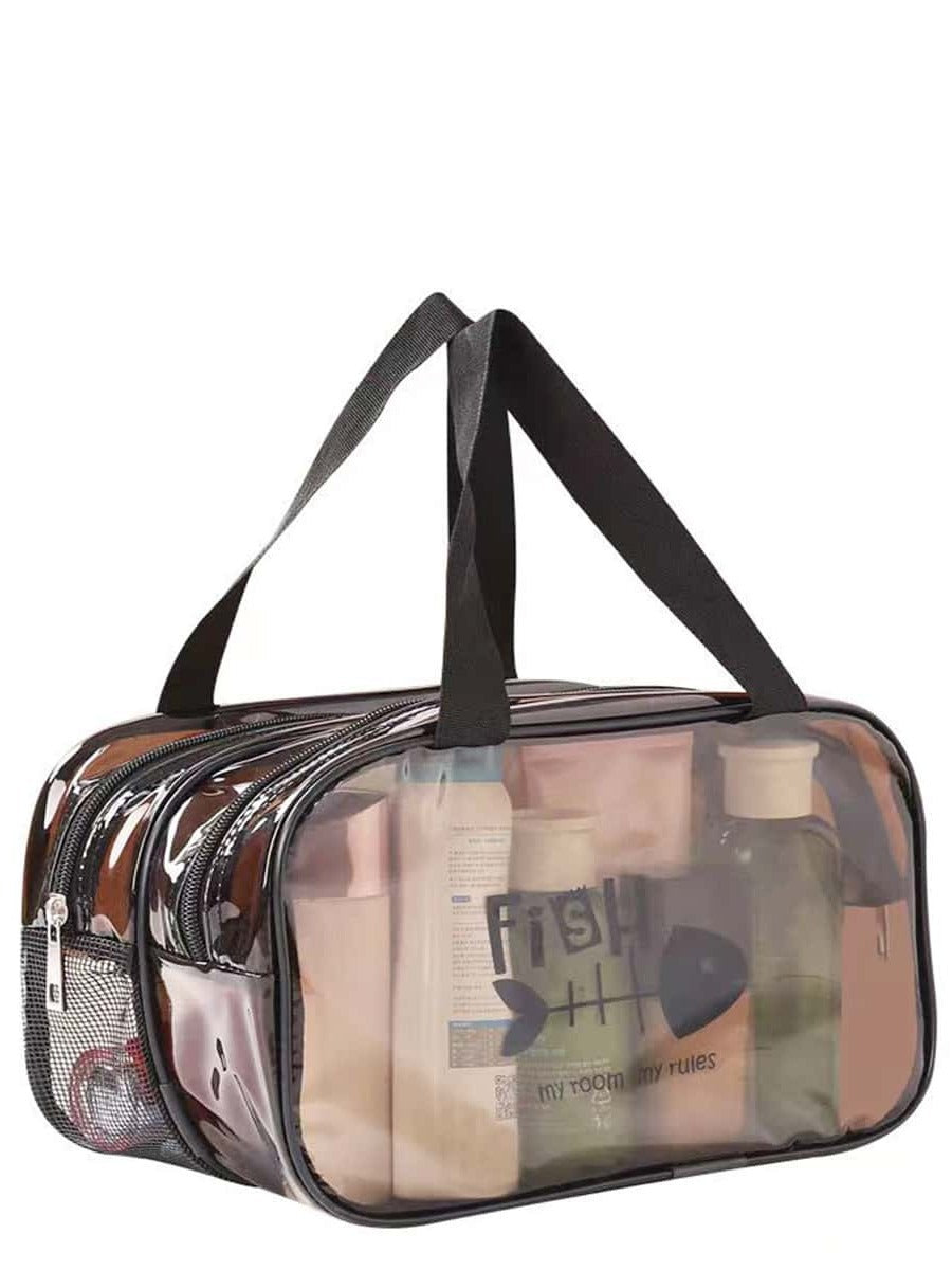Women's Transparent Female Four Applicable Portable Gel Women's Messenger Bag