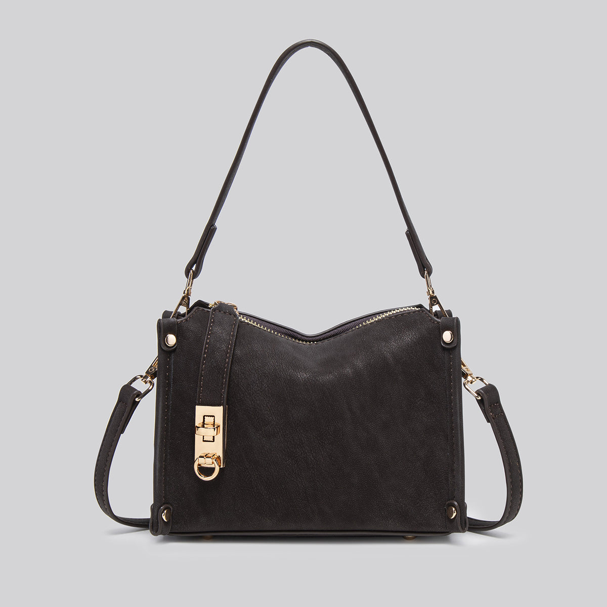 Pretty Women's Retro Fashion Advanced Texture Small Square Bags