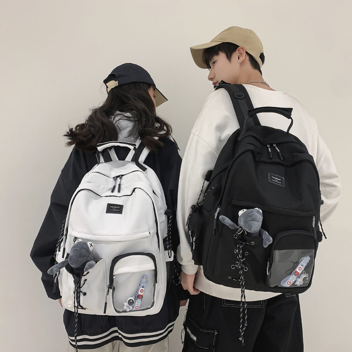 Women's & Men's & Trendy Cool Style High College Backpacks