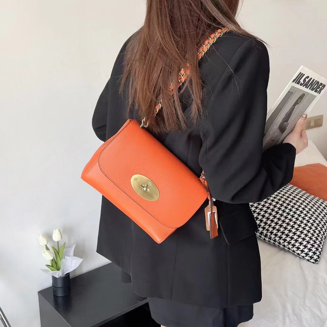 Women's High Quality Trendy Mini Chain Black Crossbody Bags