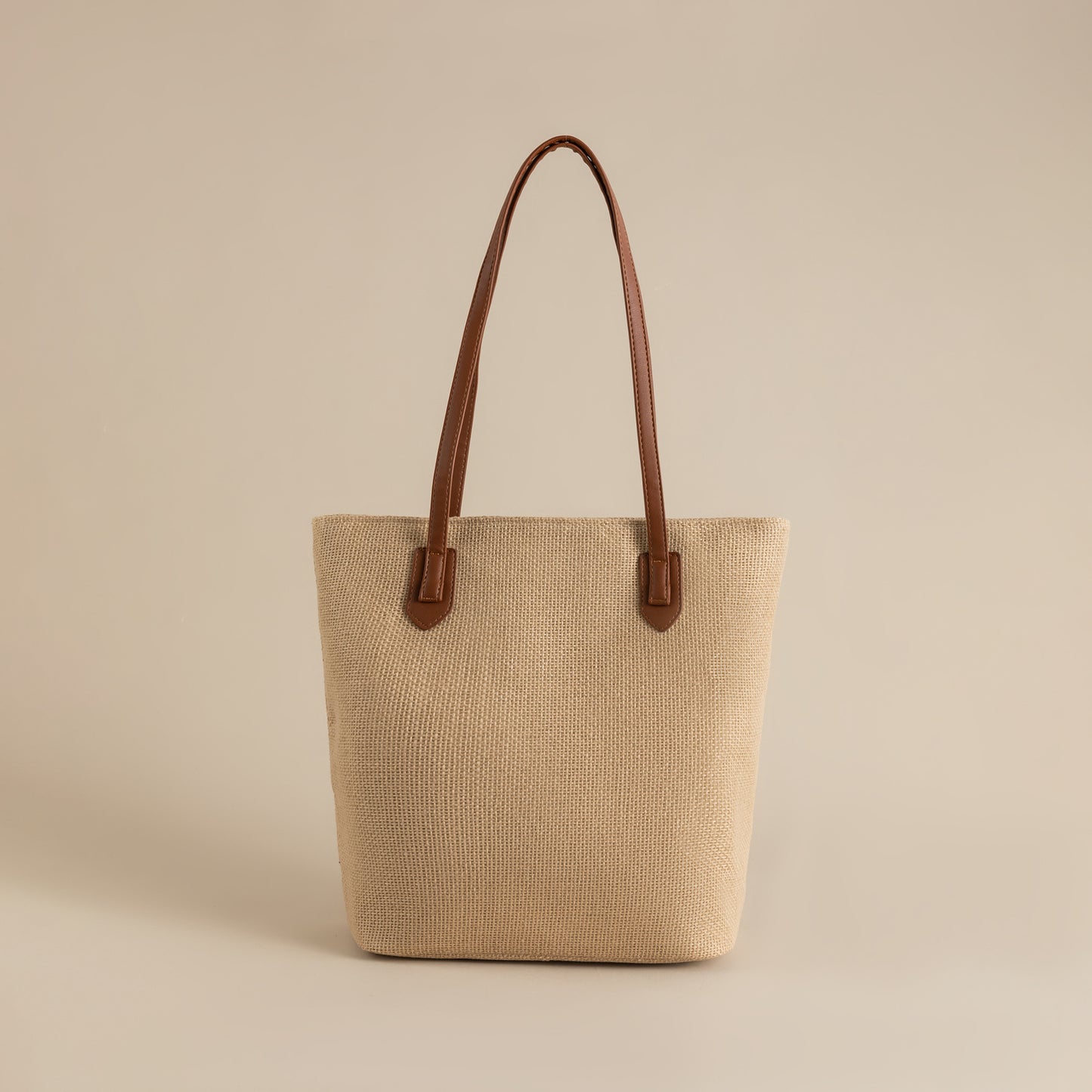 Linen Woven Large Capacity Straw Seaside Shoulder Bags