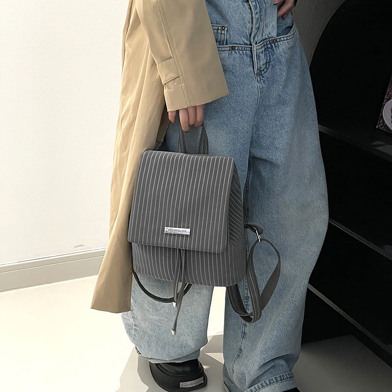 Korean Style British Versatile High Sense Backpacks