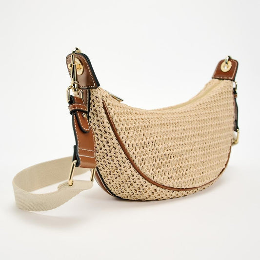 Women's Z Retro Woven Underarm Dumpling Original Armpit Bags