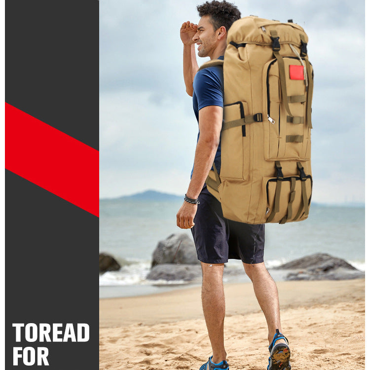 Stylish Versatile Oversized Camouflage Hiking Camping Bags