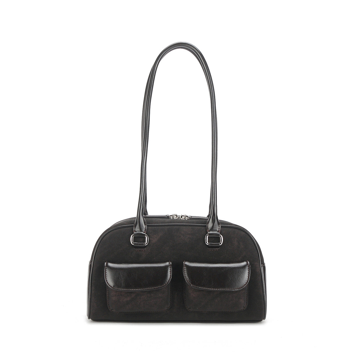 Women's Niche Stitching Dizzy Needle Bowling Boston Armpit Bags