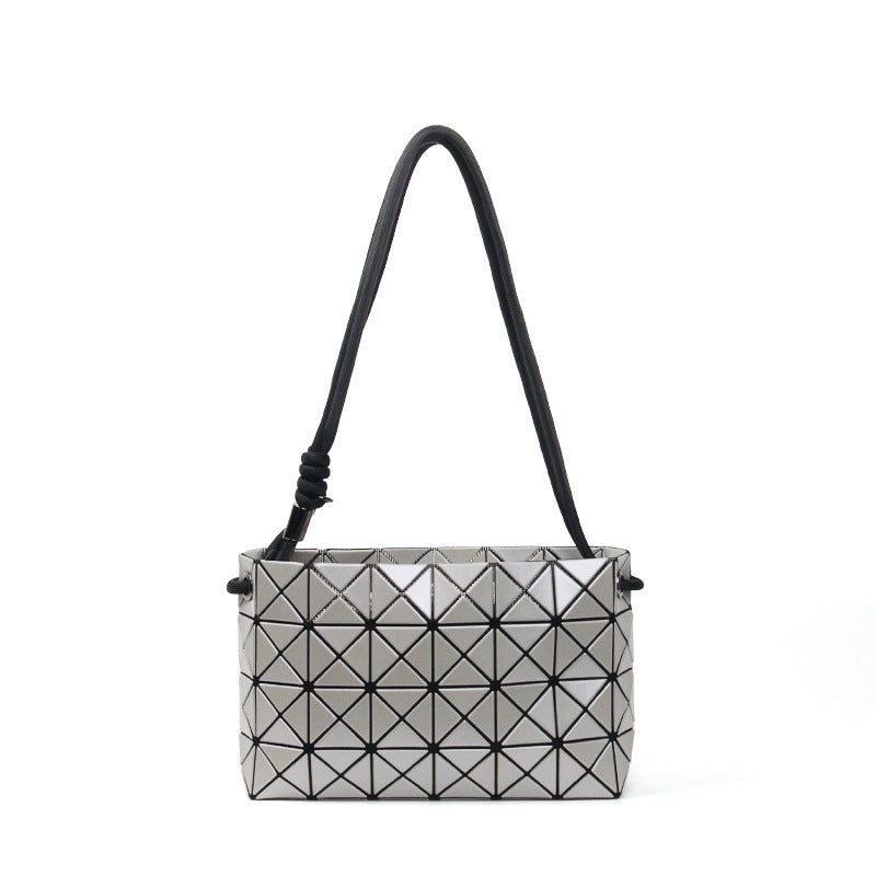 Women's Life Original Geometric Rhombus Drawstring High-grade Handbags