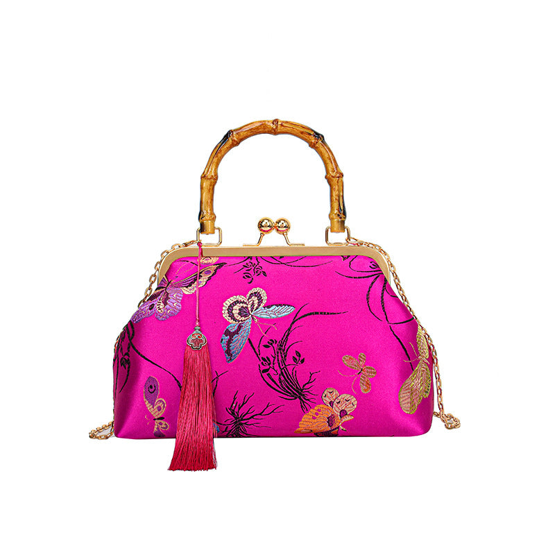 Women's Chinese Style Shell Spring Chain Bamboo Women's Shoulder Bag