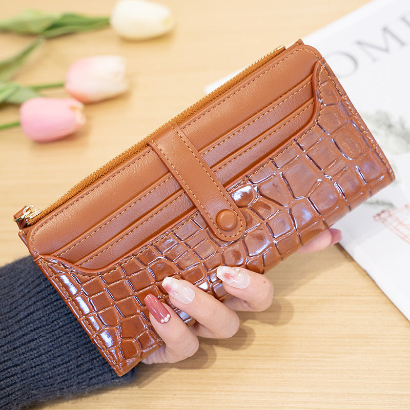 Fashion Long Multiple Slots Large Capacity Ladies Wallets