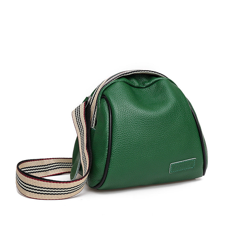 Cowhide Simple Fashion Large Capacity Solid Bags