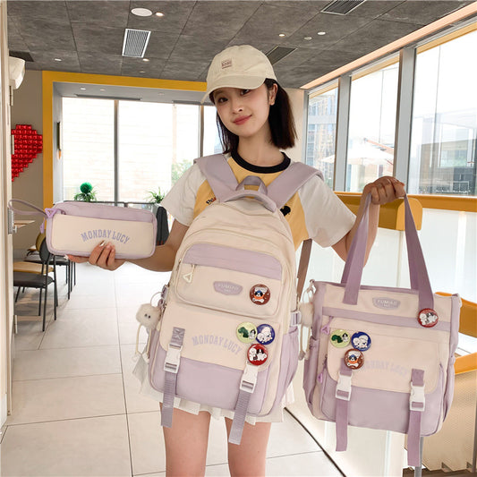 Women's Korean Style Early High Winter Fashion Backpacks
