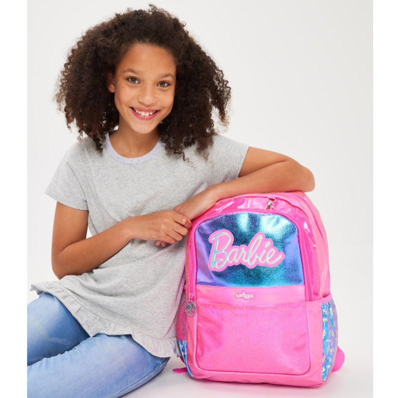 Children's Pink Princess Large Capacity Pencil Cup Elementary School Students' Schoolbags