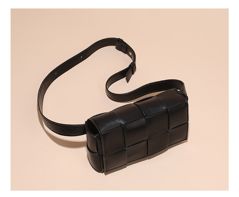 Women's & Men's & Woven Chain Avocado Green Waist Packs