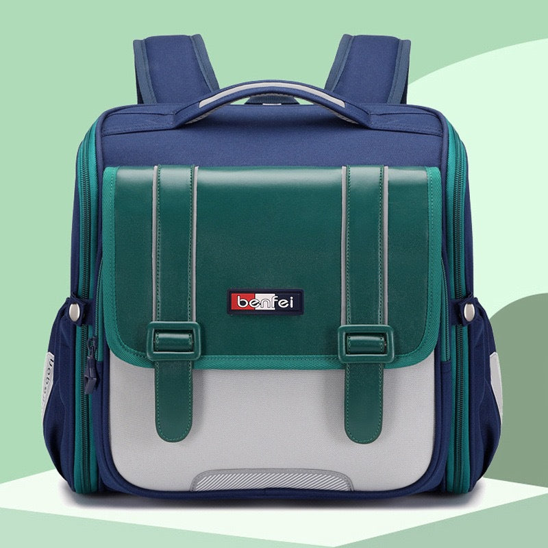 Men's & Children's & Horizontal Board One-piece Full Open Large Capacity Elementary School Students' Schoolbags