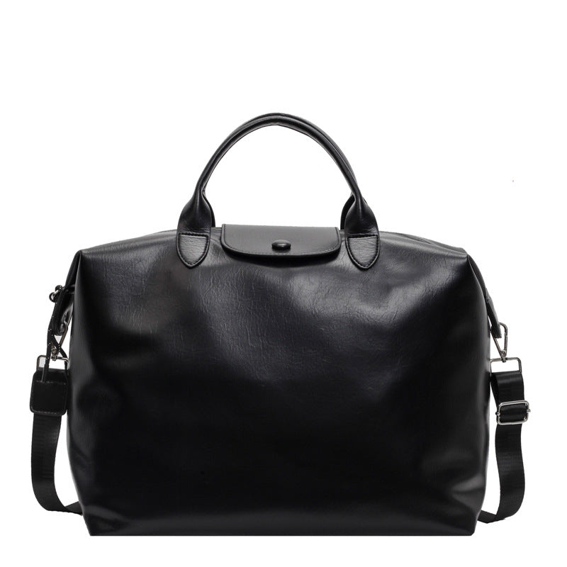 Versatile Large Capacity Portable Fashion Glossy Tote Bags