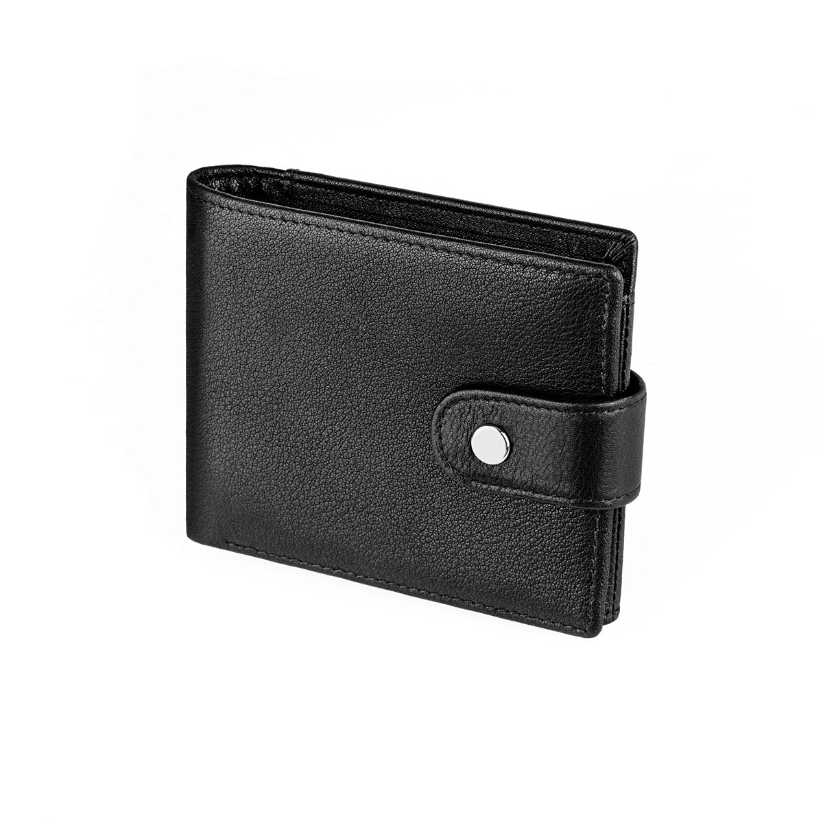 Men's Genuine Leather Crazy Horse Multiple Slots Men's Wallets