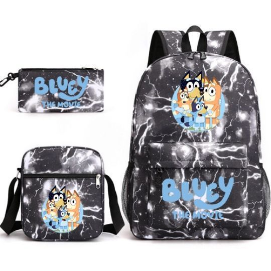 Women's & Men's & Three-piece Leisure Printed Large Capacity Backpacks