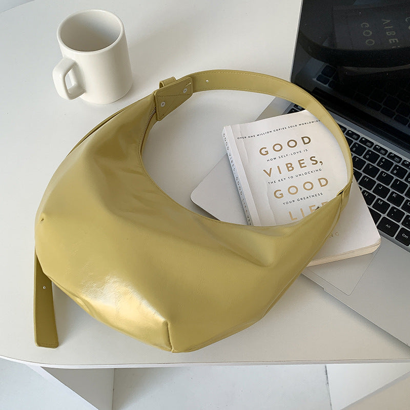 Women's Color Trendy Soft Leather Selenodont Daily Bags