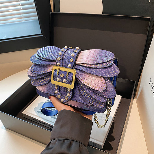 Women's Graceful Vintage Chain Snake Pattern Crossbody Bags