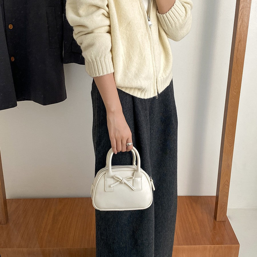 Women's High-grade Minority Fashion Hand Cute Bow Handbags
