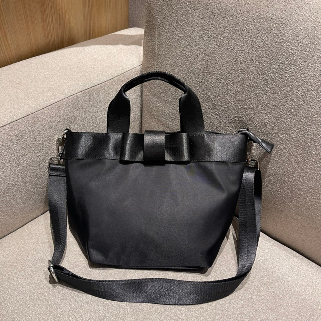 Women's Graceful Large Capacity Commuter Nylon Cloth Tote Bags