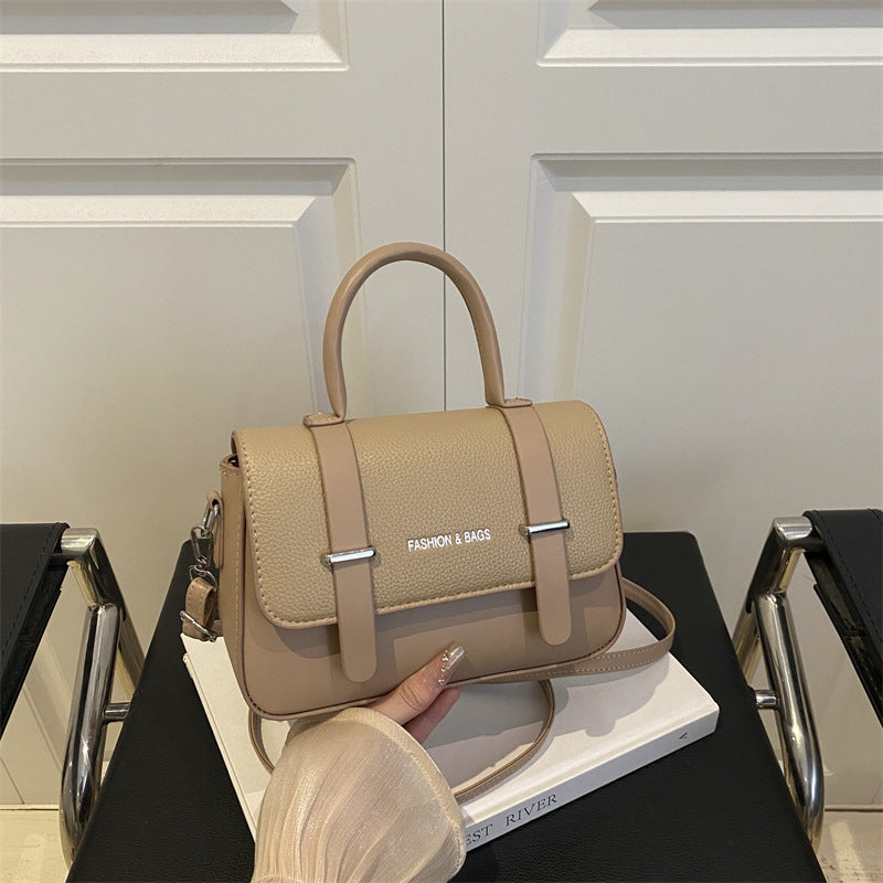 Women's Fashion Large Capacity Simple Decoration Temperament Commute One Portable Women's Shoulder Bag