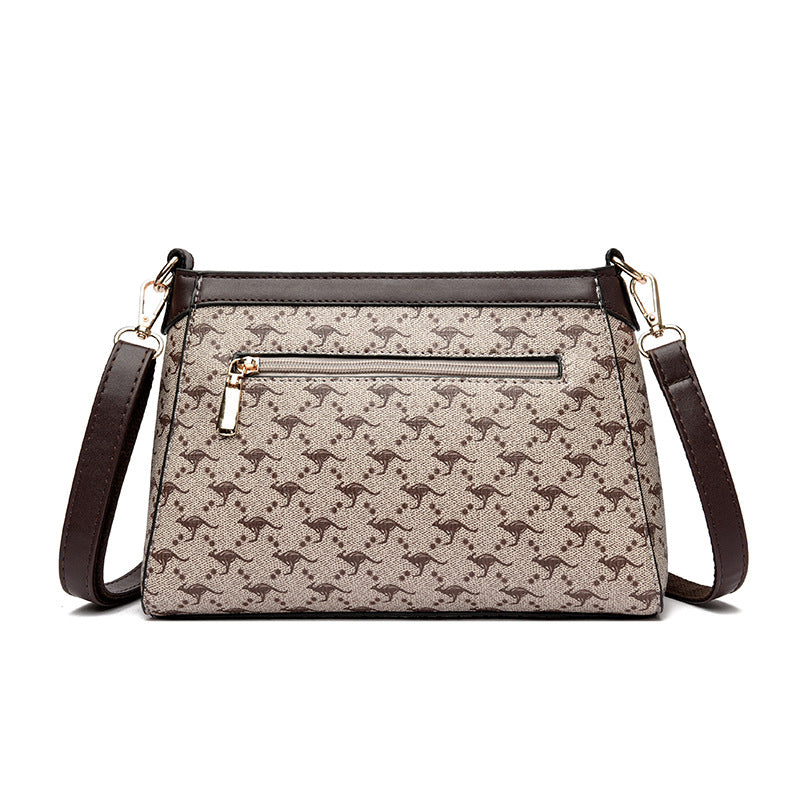 Graceful Women's Fashion Mother Print Pouch Women's Messenger Bag